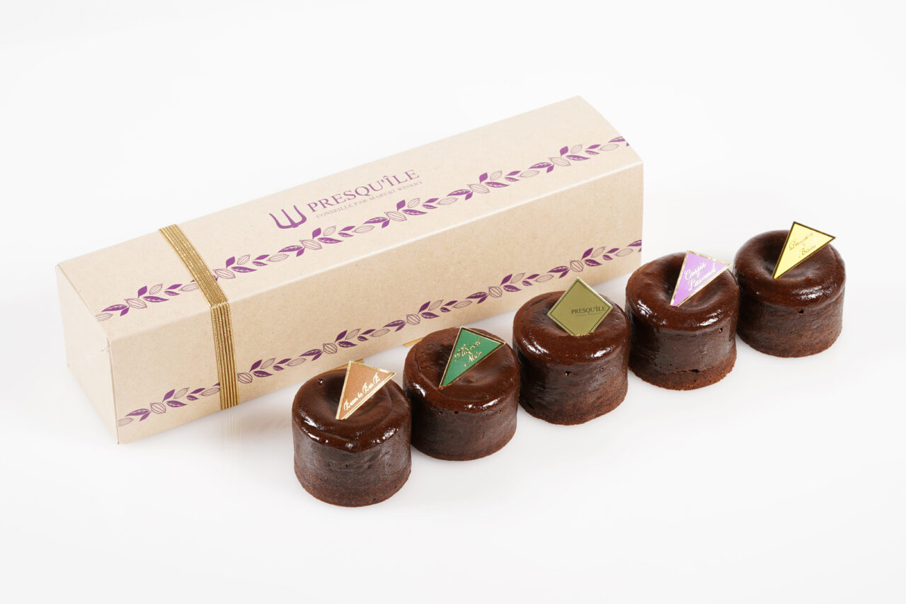 PRESQU'ILE chocolaterie（プレスキルショコラトリー）のフォンダン・オ・ショコラ