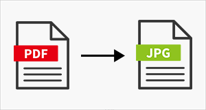 PDFをJPEGに変換する