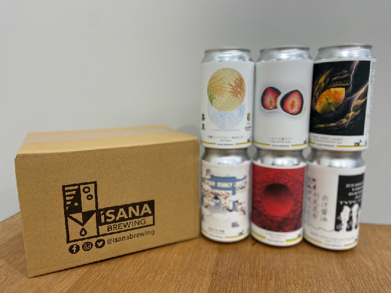 昭島市 イサナブルーイング 缶ビール化プロジェクト イマタマ