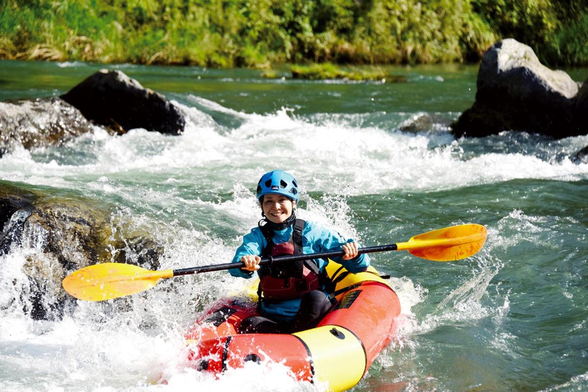 話題のパックラフトを御岳渓谷で体験！ | イマタマ