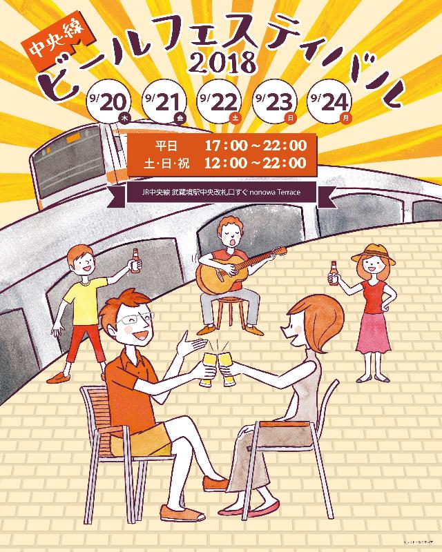 9月20 24日 武蔵境駅に中央線エリアのビールが大集合 イマタマ