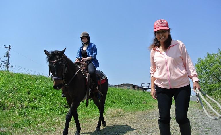 馬Café マリヤの風」 代表 山崎立暎さん | イマタマ